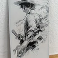 Tranh in 3D Hueforge Luffy nghệ thuật cho fan One Piece - Thumbnail 1