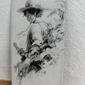 Tranh in 3D Hueforge Luffy nghệ thuật cho fan One Piece - Thumbnail 3