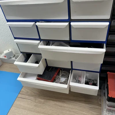 Ngăn kéo hộp đồ nghề - Ngăn kéo mô-đun (Toolbox Drawer - Modular Drawer)