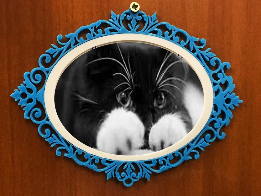 Khung Ảnh Trang Trí 3D Phong Cách Cổ Điển Sang Trọng - Image 3