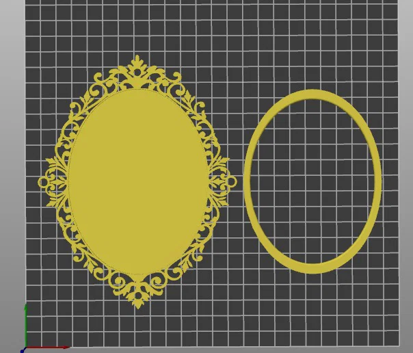 Khung Ảnh Trang Trí 3D Phong Cách Cổ Điển Sang Trọng - Image 4