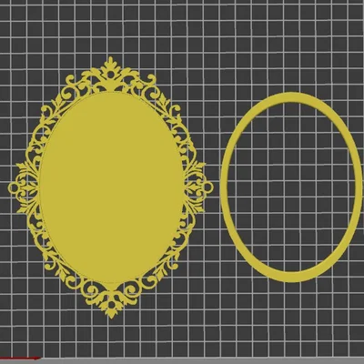 Khung Ảnh Trang Trí 3D Phong Cách Cổ Điển Sang Trọng