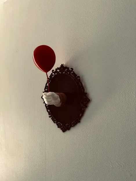 Mô hình 3D khung treo tường Pennywise trang trí Halloween - Image 1