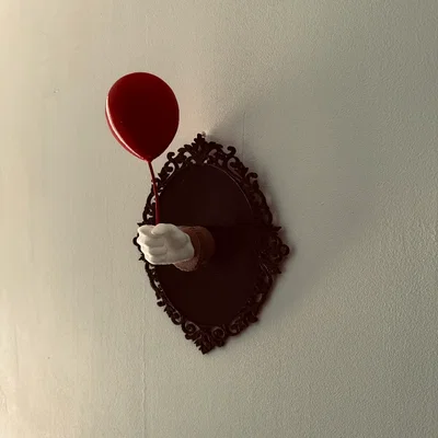 Mô hình 3D khung treo tường Pennywise trang trí Halloween
