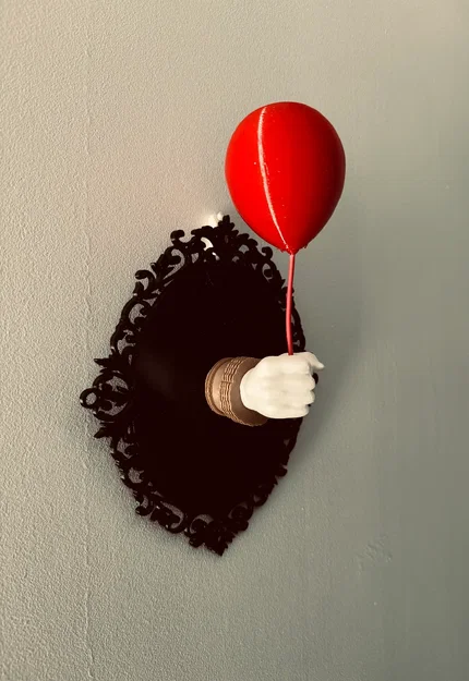 Mô hình 3D khung treo tường Pennywise trang trí Halloween - Image 2