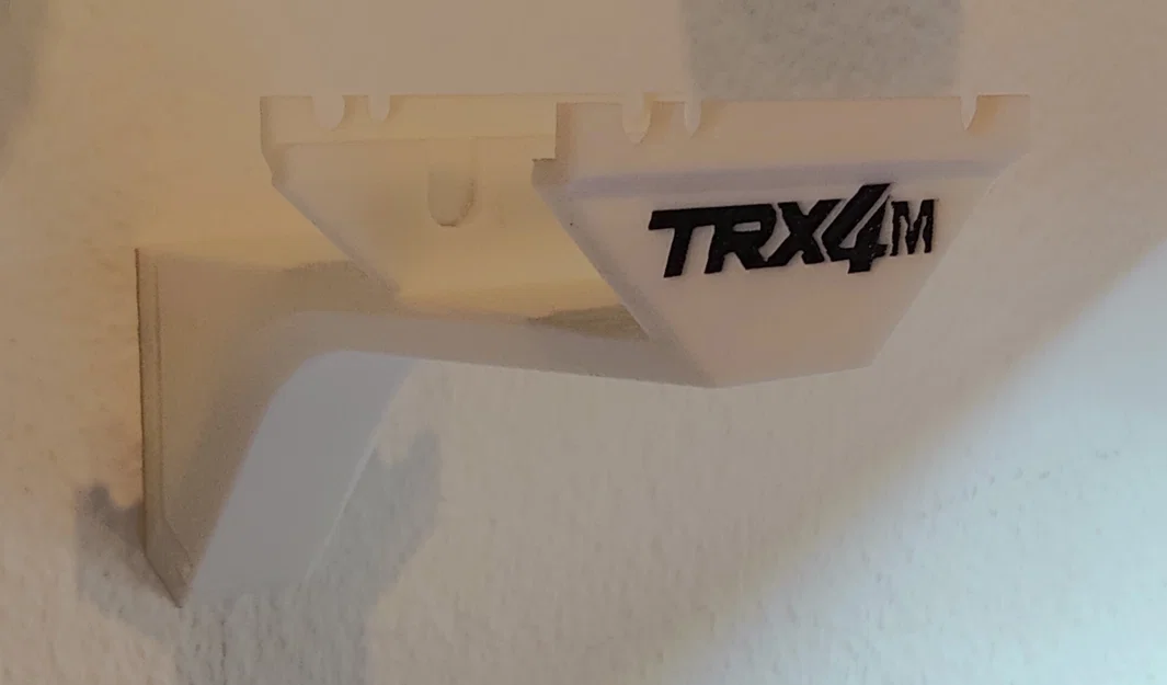 Giá treo tường 3D cho xe mô hình TRX4M (Trx4m Wall Bracket) - Image 2