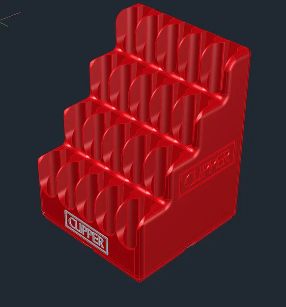 Khay đựng bật lửa Clipper 20 ngăn hệ Gridfinity (2x2 Slim) - Image 4