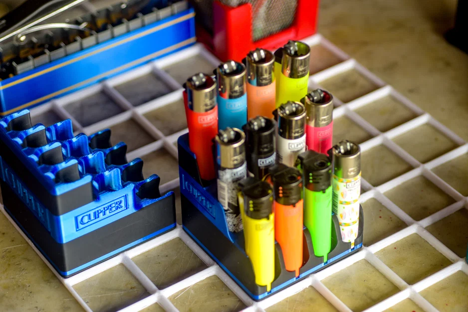 Khay đựng 12 bật lửa Clipper chuẩn Gridfinity 2x2 tiện lợi - Image 3