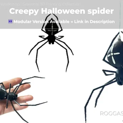 Nhện Halloween Rùng Rợn (Creepy Halloween spider)