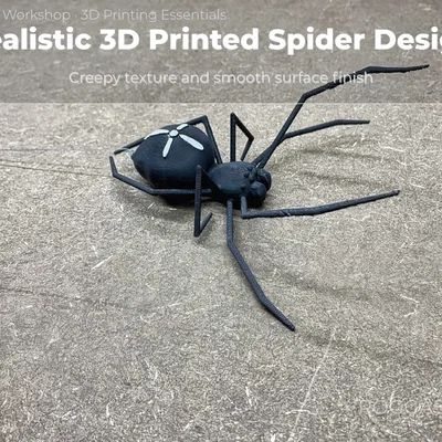 Nhện Halloween Rùng Rợn (Creepy Halloween spider)