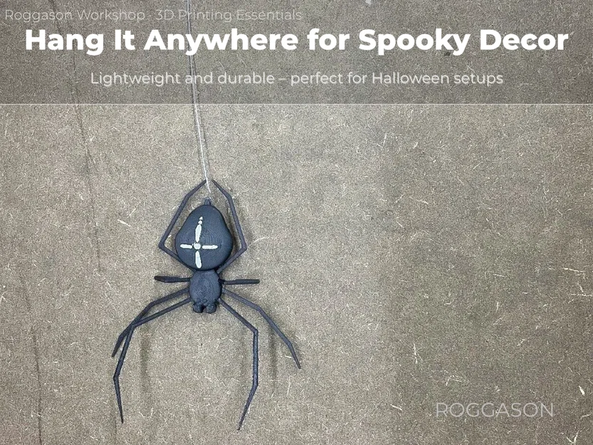 Nhện Halloween Rùng Rợn (Creepy Halloween spider) - Image 3