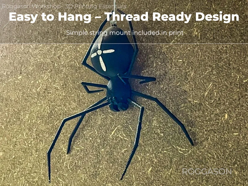 Nhện Halloween Rùng Rợn (Creepy Halloween spider) - Image 5