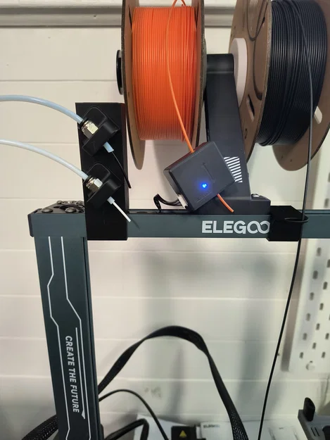 Ngàm gắn dẫn filament Neptune 4/Pro từ Creality Space Drier sang Neptune 4 Pro - Image 2