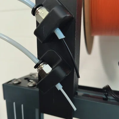 Ngàm gắn dẫn filament Neptune 4/Pro từ Creality Space Drier sang Neptune 4 Pro