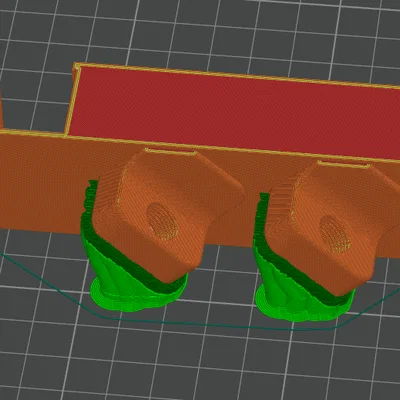 Ngàm gắn dẫn filament Neptune 4/Pro từ Creality Space Drier sang Neptune 4 Pro