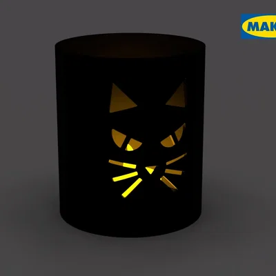 Lồng đèn nến tealight dễ in (Lanterns Tea Light Candle easy print)