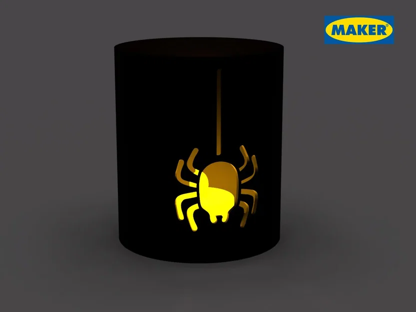 Lồng đèn nến tealight dễ in (Lanterns Tea Light Candle easy print) - Image 3