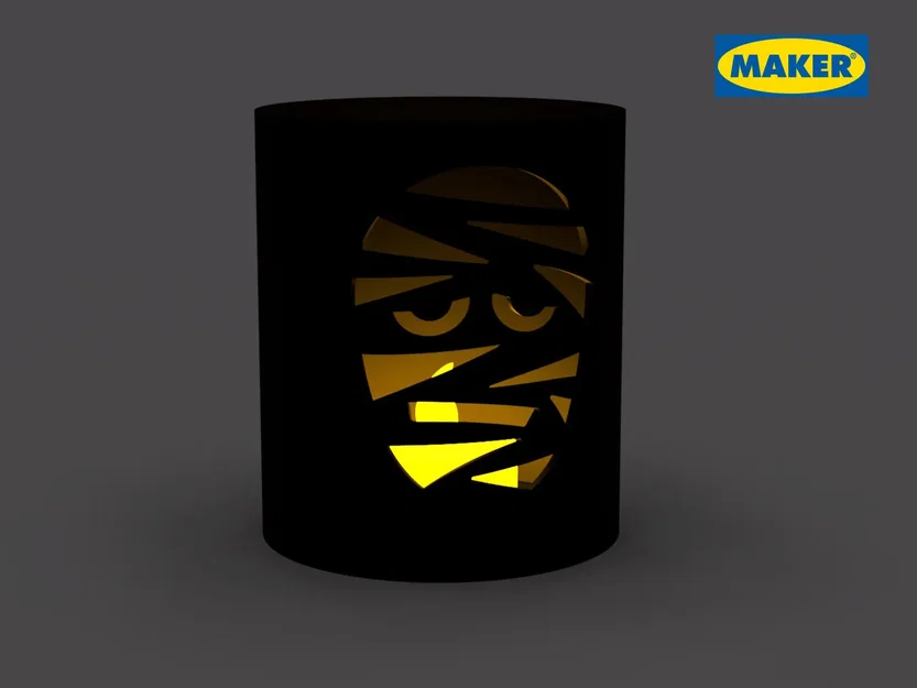 Lồng đèn nến tealight dễ in (Lanterns Tea Light Candle easy print) - Image 5