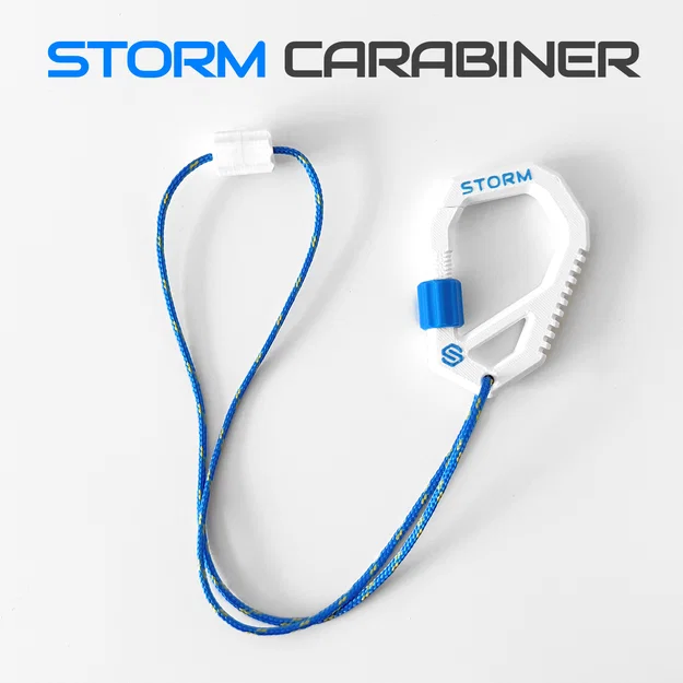 Storm Carabiner có khóa - 3 phiên bản - 100% in 3D - Image 5
