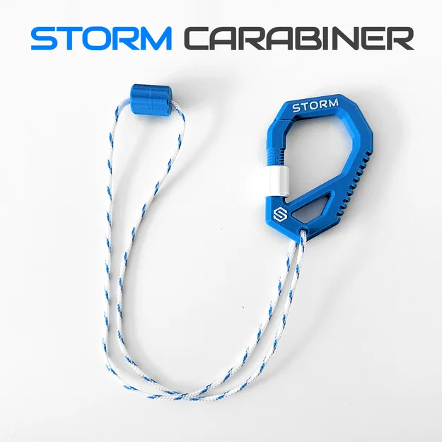 Storm Carabiner có khóa - 3 phiên bản - 100% in 3D - Image 6