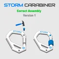 Storm Carabiner có khóa - 3 phiên bản - 100% in 3D - Thumbnail 8