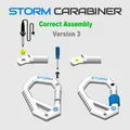 Storm Carabiner có khóa - 3 phiên bản - 100% in 3D - Thumbnail 10
