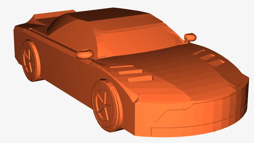 Mô hình siêu xe thể thao 3D ấn tượng để trưng bày - Image 1