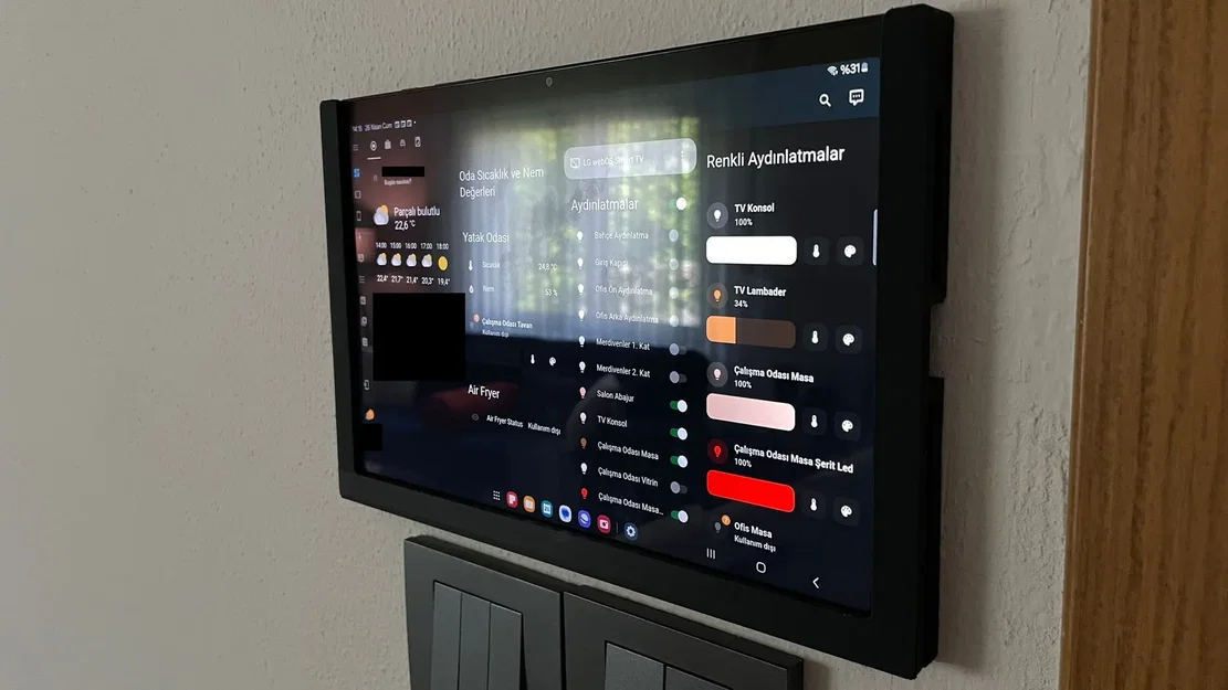 Khung Treo Tường Cho Samsung Tab A9 Tối Giản Và Thẩm Mỹ - Image 1