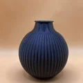 Bình Vase Designer Gân Sọc Hiện Đại (Modern Ribbed Designer Vase) - Thumbnail 2