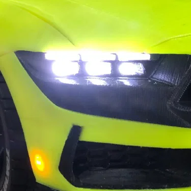 Bộ khung đèn pha LED cho xe RC 1/10 Mustang Dark Horse