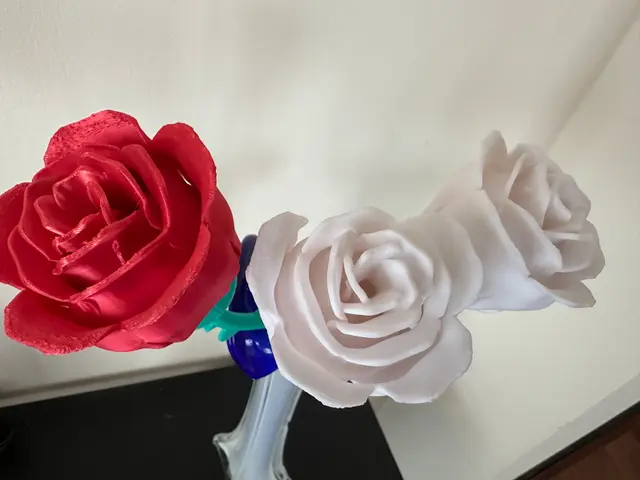 Mô hình hoa hồng 3D trang trí đẹp mắt và tinh tế - Image 2