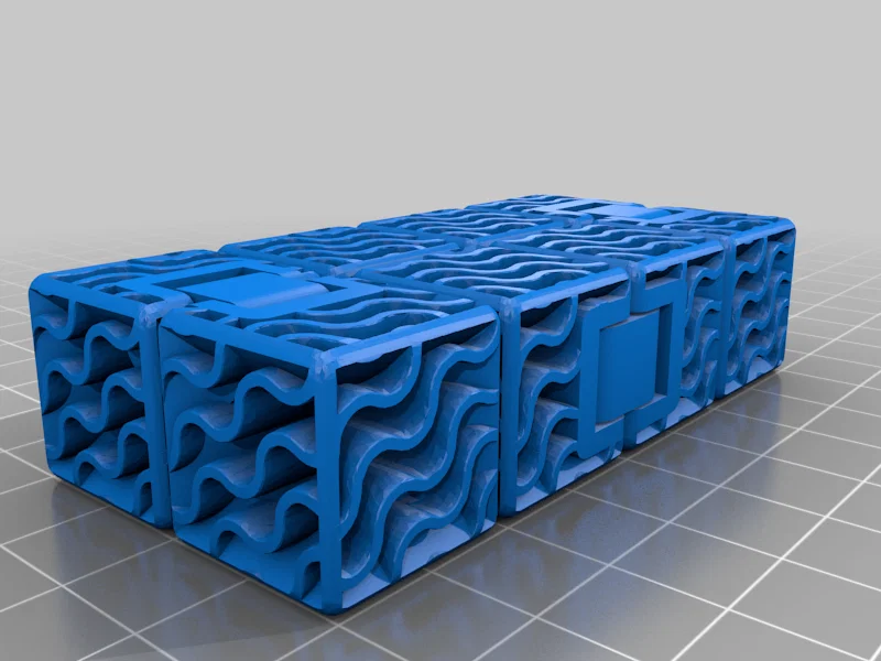 Sensory Fidget Cubes (Infinity Cube nhiều texture) - Image 4