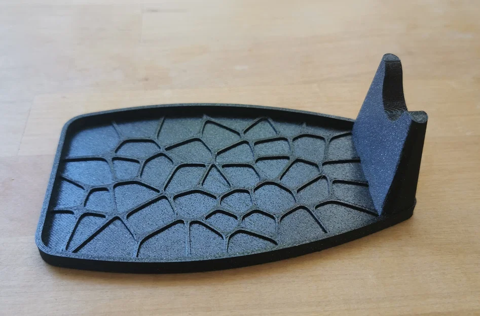 Giá đỡ muỗng (Spoon holder) dáng organic, hoạ tiết voronoi - Image 1