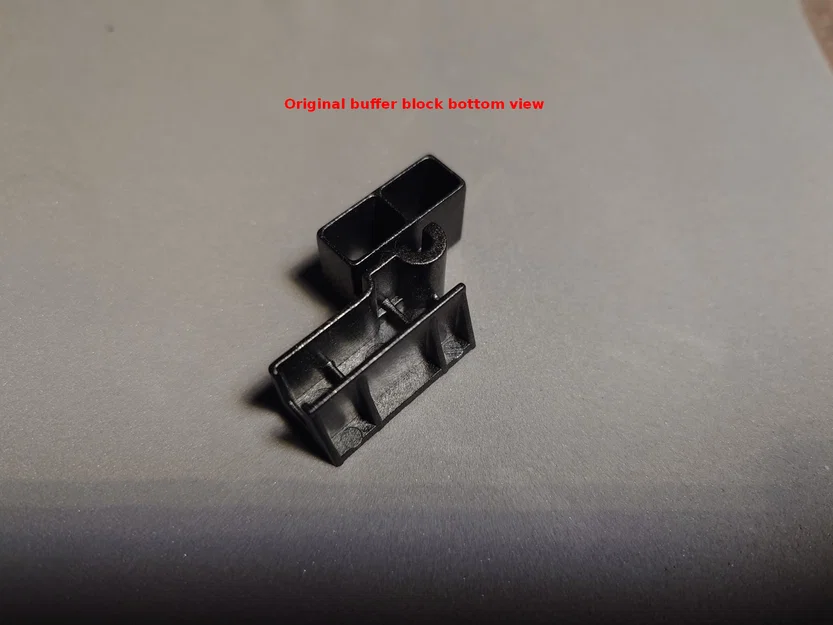 Qidi Plus 4 Filament Cutter Buffer Block – Endstop mới tăng 5mm diện tích bàn in - Image 3