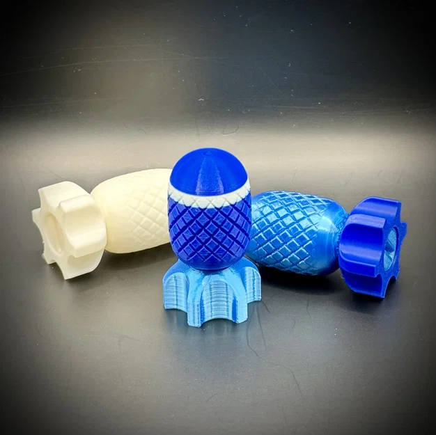 Fidget Spinner hình quả bom C - Image 1