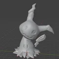 Mô hình 3D Mimikyu Pokemon dễ thương để in và trang trí - Thumbnail 2