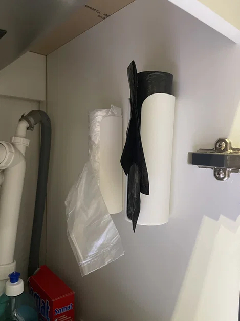 Giá đỡ & Hộp đựng túi rác (Trashbag holder & dispenser) - Image 1