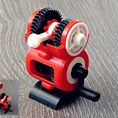 Mô hình hộp số Constant Mesh Two Speed Gearbox