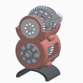 Mô hình hộp số Constant Mesh Two Speed Gearbox - Thumbnail 5