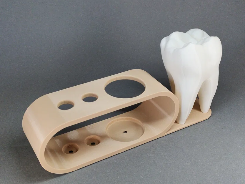 Giá đỡ bàn chải đánh răng hình chiếc răng - Phụ kiện decor độc đáo - Image 6