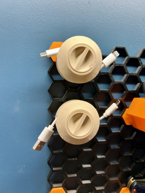 Bộ cuộn dây cáp gắn tường Honeycomb Wall thông minh - Image 1