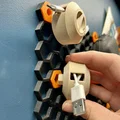 Bộ cuộn dây cáp gắn tường Honeycomb Wall thông minh - Thumbnail 2