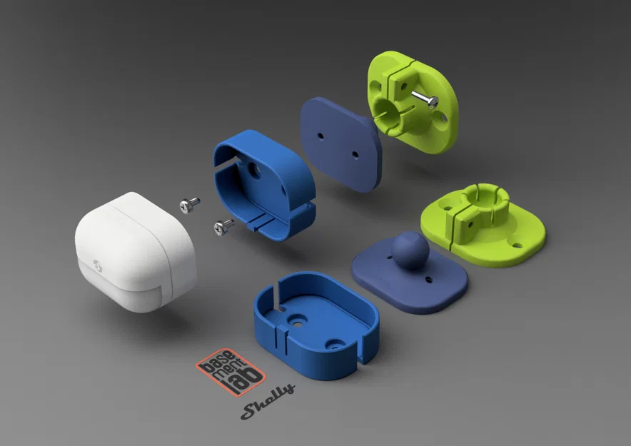Giá đỡ treo tường Shelly BLU Motion với kết nối Snap Fit điều chỉnh được - Image 1