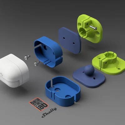 Giá đỡ treo tường Shelly BLU Motion với kết nối Snap Fit điều chỉnh được