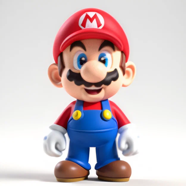 Mô hình Super Mario siêu dễ thương - Image 2