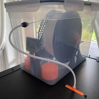 Drybox / Giá đỡ cuộn nhựa cho hộp IKEA 365+ 10.6L