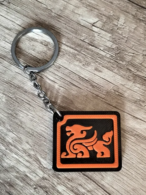 Móc khóa logo Kukirin in 3D độc đáo cho người yêu xe điện - Image 2