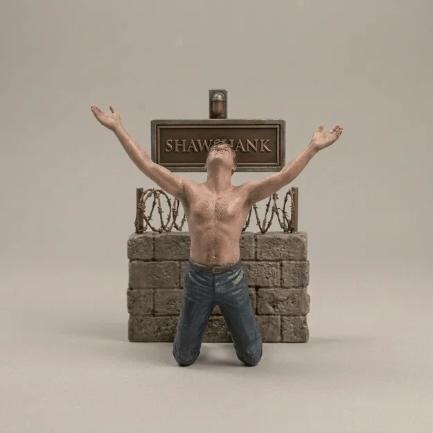 Mô hình 3D Shawshank Redemption kinh điển - Tái hiện phân cảnh tự do - Image 1