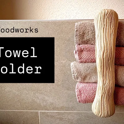 Woodworks | Giá treo khăn khách (Guest Towel Holder)