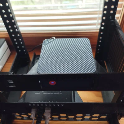 Giá đỡ Mini PC GMKtec G2 PRO lắp tủ rack 10 inch (File in 3D)
